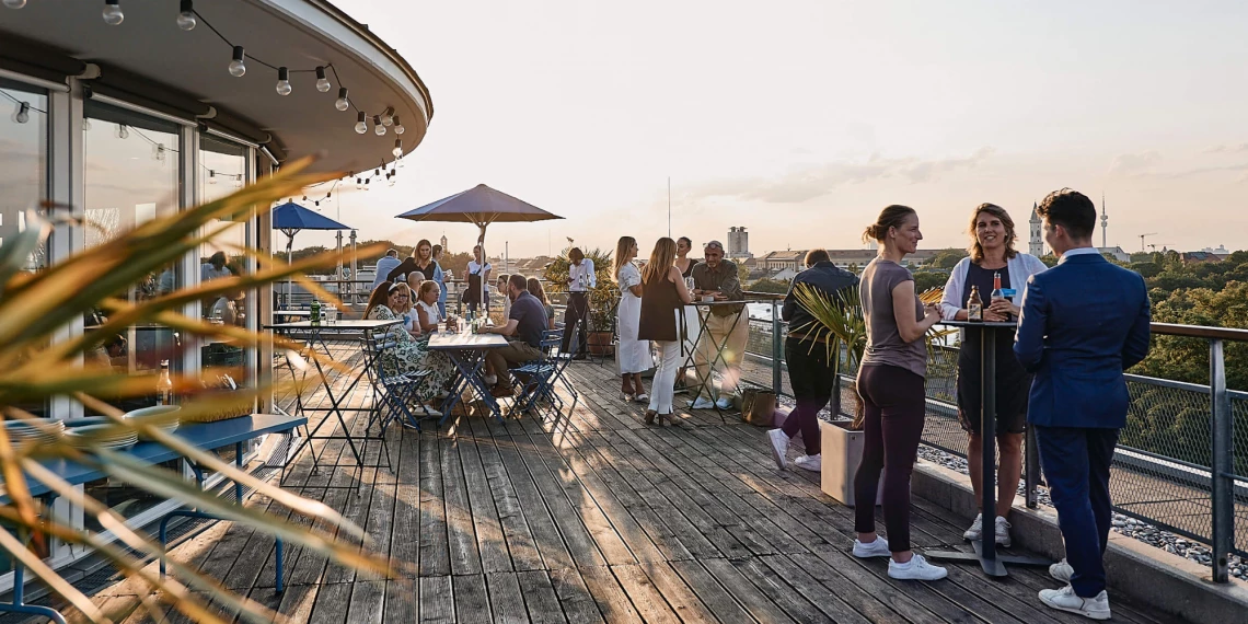 Eventlocations mit Dachterrassen für Business und Private Events in München