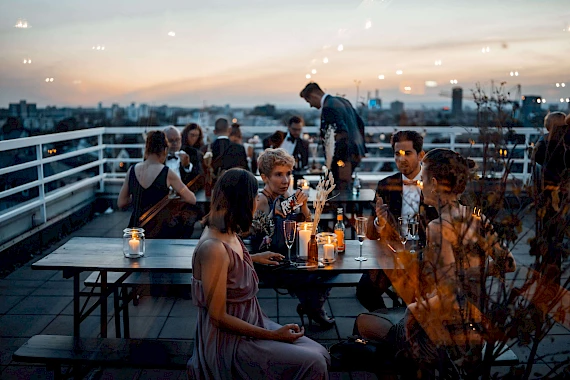 Eventlocation Frankfurt Sachsenhausen mit spektakulärer Dachterrasse
