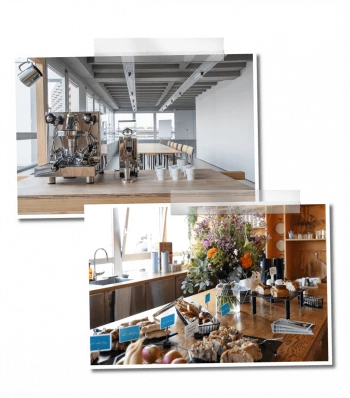 Moderne Ausstattung in der Sachsenhausen Eventlocation