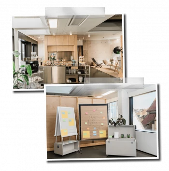 Moderne Ausstattung in den Seminarräumen Stuttgart