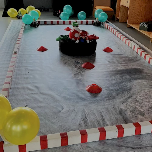 Aufregende Mario-Kart-Races